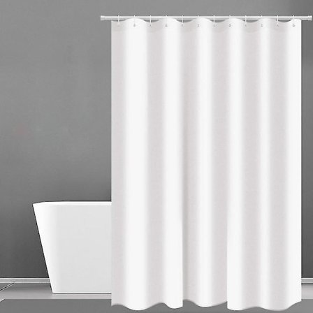 Tung Vikt Vattentätt Och Mögelfritt Duschdraperi