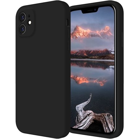 Designet til iPhone 11 Etui, Silikon [Kantede Kanter] & [Kamera Beskyttelse] Opgraderet Telefon Etui med Blød Anti-Ridse