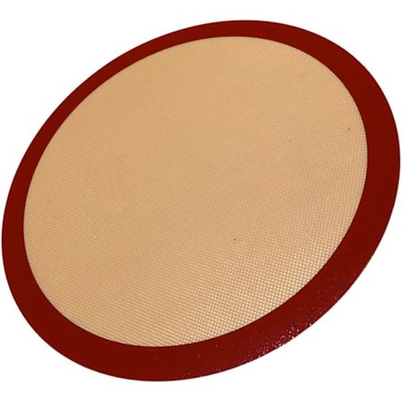 Silikone Bagemåtte, Non-Stick og Genanvendelig Bagemåtte, Køkkenudstyr, Konditorimåtte (20*20cm)
