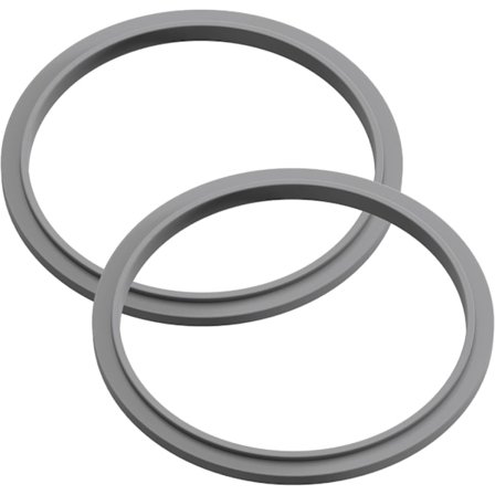 Udskiftningsforseglingsringe til 2-pak, Forseglingsringe Pakninger med læbe Kompatibel med 600 900-serien Blender