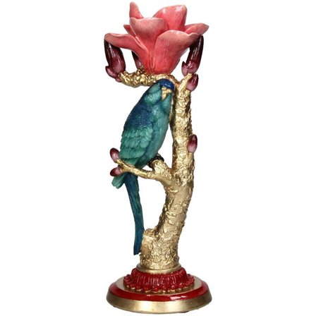 Kersten Lysestake Bird-Blå 1-lys H26