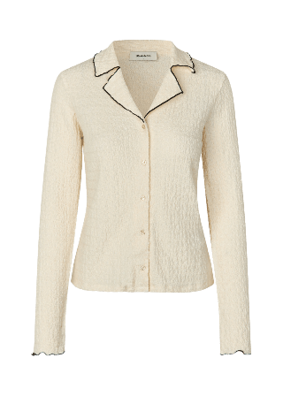Modström Mesimd Shirt Blusar Dam Beige L