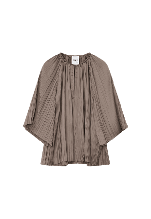 DAY Birger et Mikkelsen Lima Crinkled Surface Blusar Dam Beige 36