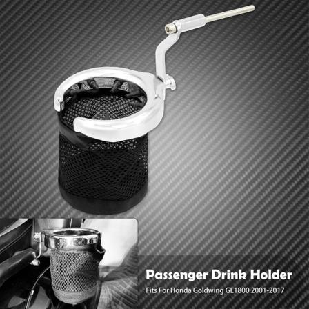 Goldwing Gl1800 Motorsykkeltilbehør | Goldwing Gl1800 Chrome Accessories - Motorsykkelflaskeholder