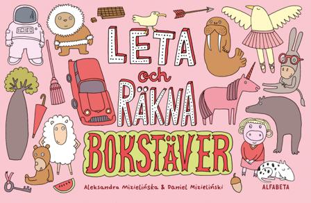 Leta och räkna : bokstäver - Bok av Aleksandra Mizielinska & Daniel Mizielinski - Board book