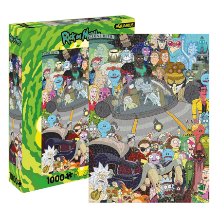 Rick and Morty Jigsaw Pussel 1000 bitar