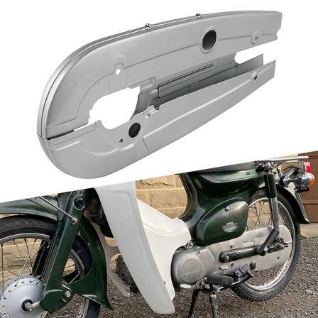 Motorsykkel kjedebeskyttelsesboks Kjededekseldeksel for Honda C50 C70 C90 Kjedebeskyttelsesdekseldeksel