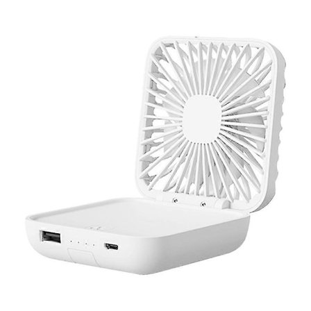 Bärbar Fläkt Mini Handhållen Personlig USB Uppladdningsbar Fläkt för Hemmakontor Utomhusresor