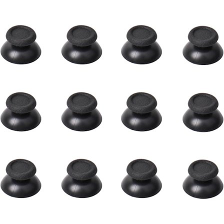 6 par (12 stk) erstatnings-joystick-tommelfingergrepslokk for Playstation 4 PS4-kontroller