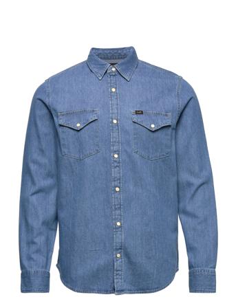 Regular Shirt Blue Lee Jeans