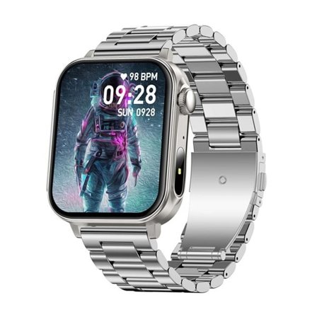 Colmi P80 smartwatch (stål och silver)
