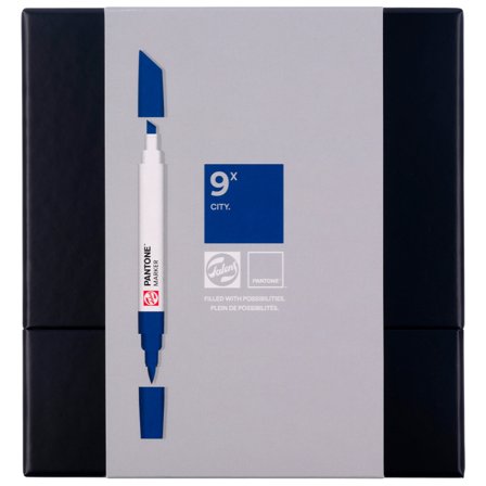 Marker Set of 9 City