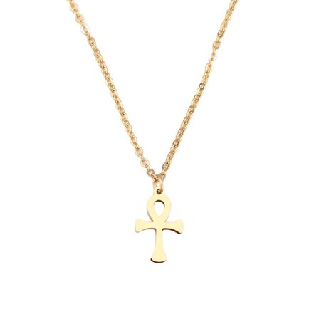 Rostfritt stål HALSBAND GULD, SILVER