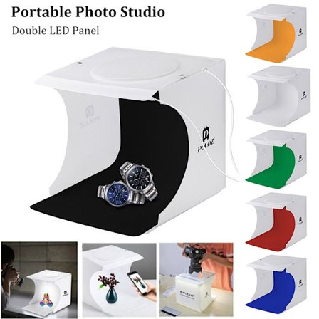 20 cm Studio LED Fotografi Bakgrundslåda