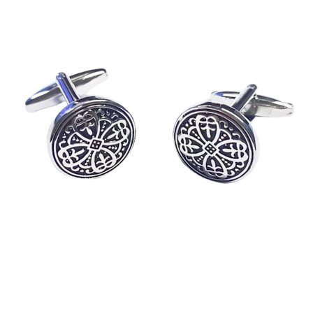 Manschettknappar och manschettknappar för män - Fashion Men Vintage Enamel Carbon Fiber Tu