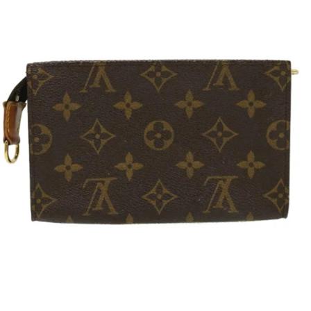 Louis Vuitton Vintage, Pre-owned Canvas pouches Bruin, unisex, Maat:ONE Size