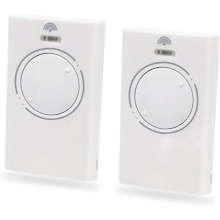 2 Stk. Fjernbetjening Garageport Sender 868MHz, Portfjernbetjening 2 Kanaler Kompatibel med XT4 868 SLH LR, XT4 868 SLH, XT2 868 SLH LR, X