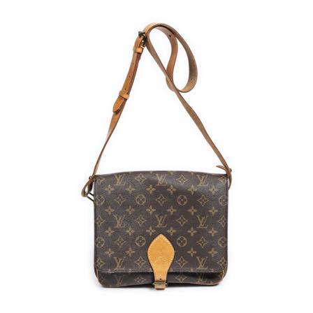 Louis Vuitton Vintage Pre-owned Cartouchiere GM , Bruin , Dames , Maat: ONE Size Vintage Tassen