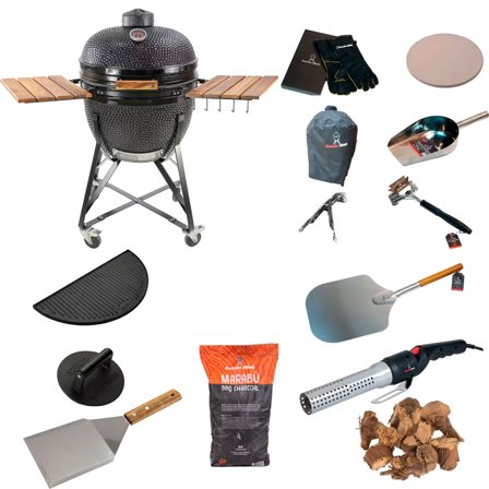 Kamado sumo stora grillpaket, svart kolgrill | Utematlagning > Grillar > Kamadogrillar | Bagaren och Kocken