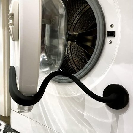 Mordely Bricka Dörrhållare Bricka Dörr Prop SVART