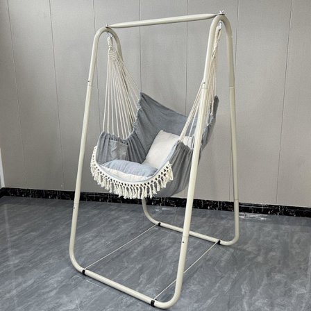 Camping Hängmatta Rese Pool Bärbar hängande säng Stol med fäste Trädgårdsgunga