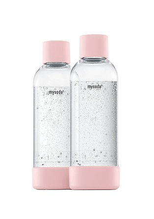 Mysoda Flaske Pink 1L 2stk