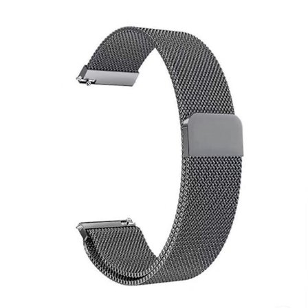 Urremme i rustfritt stål med justerbar spenne - Motebestandig urrem for de fleste klokker