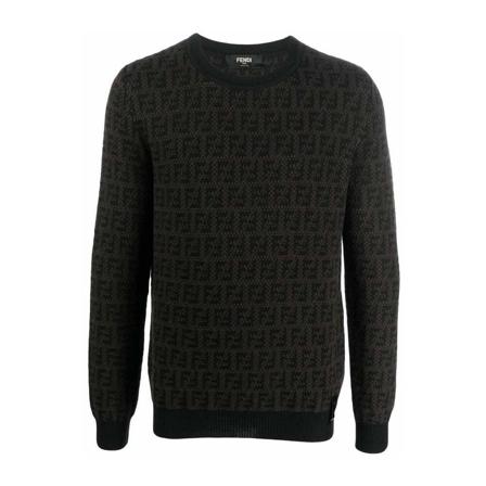 Fendi Trui , Zwart , Heren , Maat: M