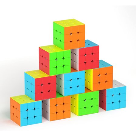 Full Size 3x3x3 Speed ​​Cube Set (10 Pack)