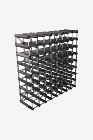 The Swedish Wine Rack Factory - Viinihylly 72 pulloa The Swedish Wine Rack Factory - Musta - Viinipullotelineet - - Homeroom