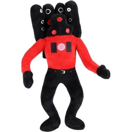 Toalettplyschleksak, Skibidi - Toalett Speakerman Bosses Plyschdocka, Skibidi - Toalett Spel Cartoon Plyschdocka