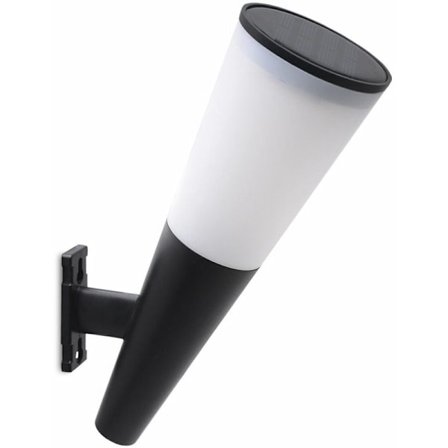 Outdoor Solar Light, 1-pack Vattentät Solar Wall Light Solar Lighting med Sensor Trådlös Säkerhetslampa Vägglampa för Trädgård