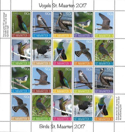 Sint Maarten 2017 - MICHEL 546-565 - Miniark - Postfrisk