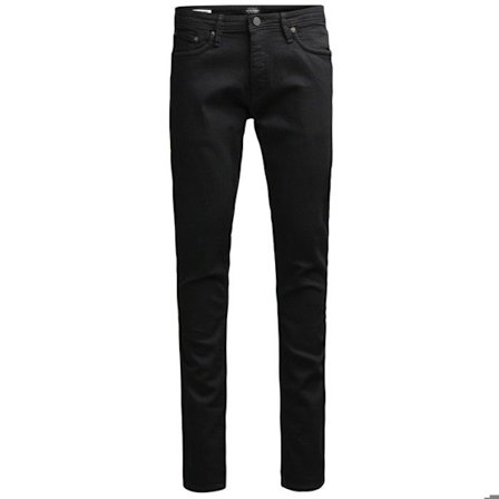 Jean Slim - Jack & Jones - Glenn Felix 046 - Svart - Stretchtyg - Slim Fit