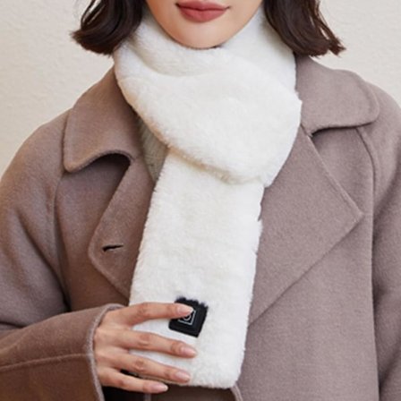 Lämmitettävät huivit naisille, lämmityshuivi, pestävä sähköhuivi | Pehmeä USB-sähkölämmitteinen huivi talven kaulakääre sisä- ja ulkokäyttöön