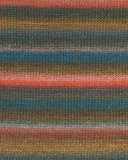 Garn Mille Colori Orange/brun - Lang Yarns
