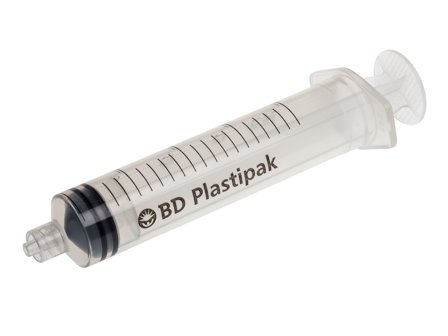 BD Plastibak sprøyte sentrert, 20ml, luer-lok, 60stk.