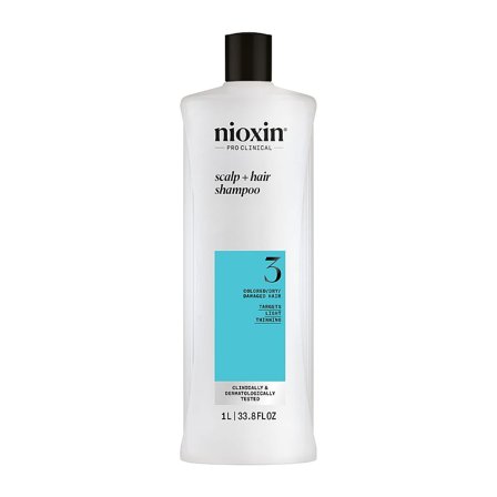 Nioxin System 3 Shampoo for Colored Thinning Hair 1000 ml, Hår, Shampoo, Hårshampoo