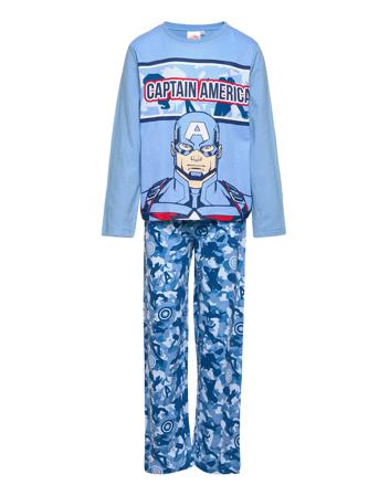 Pyjalong Pyjamas Sett Multi/mønstret Iron Man