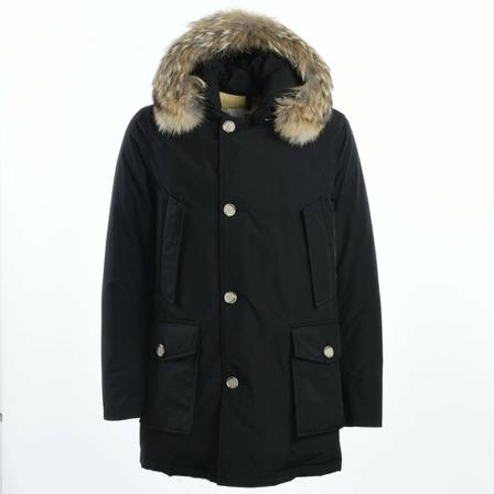 Woolrich, Czarny Coat Czarny, Kobieta, Rozmiar: S