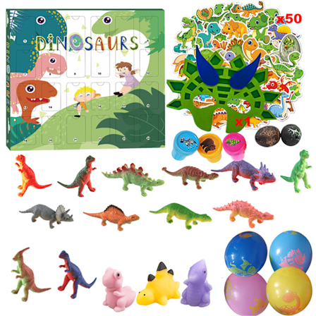 Joulukalenteri 2023 - 24 P iv Dinosaurusten Laskemista Lahjoina