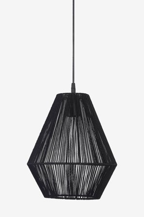 PR Home - Loftlampe Rio 28 cm - Sort - Loftpendler - Fra Homeroom