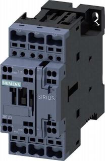 Siemens 3RT2025-2BB40 Kontaktor 1 Lukket + 1 Åpen/1 Lukket, 24 VDC 7,5 kW, 15/17/40 A, Elfordeling & strømforsyning