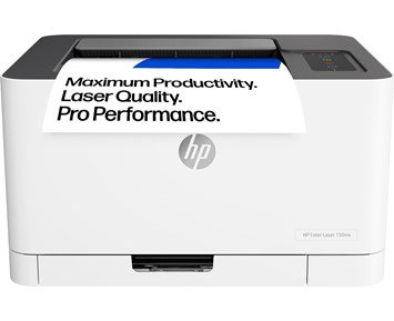 HP Color Laser 150nw Färg Laserskrivare A4 HP Smart App - Kompakt färglaserskrivare för enkla mobila utskrifter