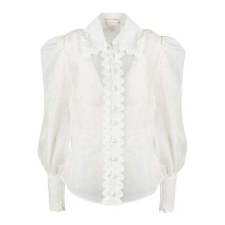 Zimmermann Blouses , Wit , Dames , Maat: XS