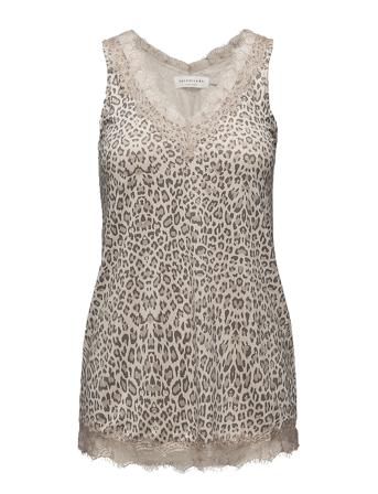 Top T-shirts & Tops Sleeveless Beige Rosemunde
