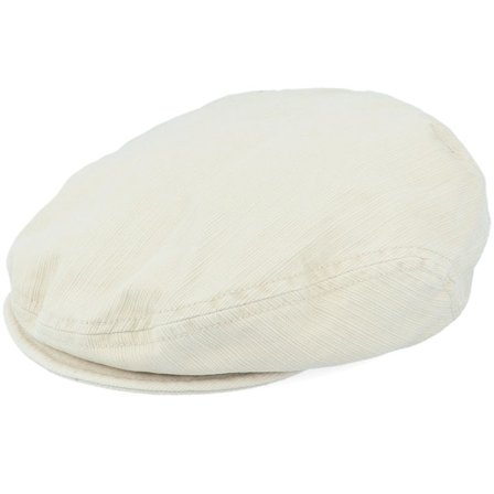 Mayser - Beige flatcap Czapka Z Daszkiem - Softcap Outdoor Natural Flat Cap @ Hatstore