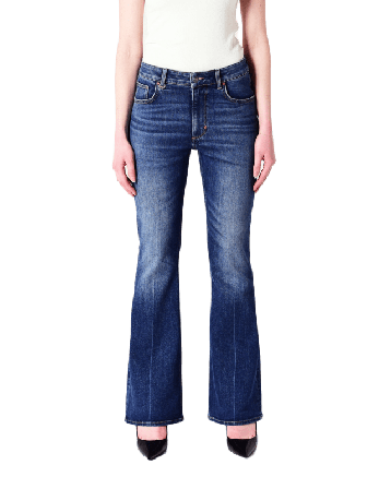 Neuw Kara Boot Wondrous Mid Vintage Indigo Jeans Dam Blå w27l32