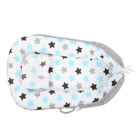 Baby Lounger Bärbar Hopfällbar Baby Nest Säng Sovare Mjuk Nyfödd Säng Bassinet Madrass(#9 50*85)