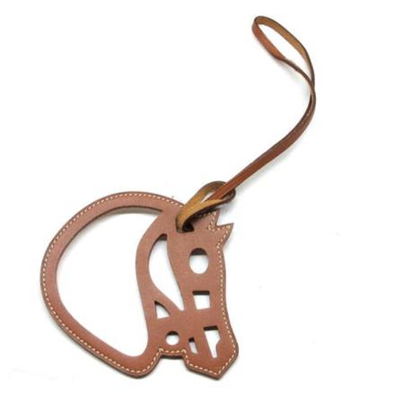 Hermès Vintage, Pre-owned Key Chain Bruin, unisex, Maat:ONE Size